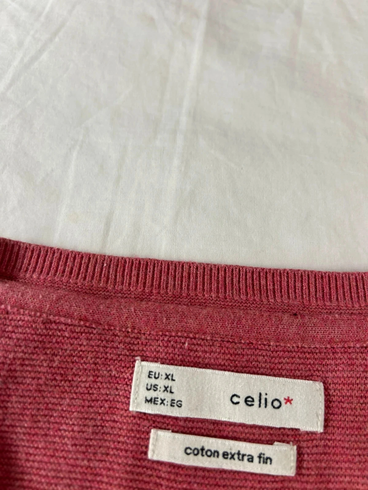 Roze celio V-hals sweater – photo 5
